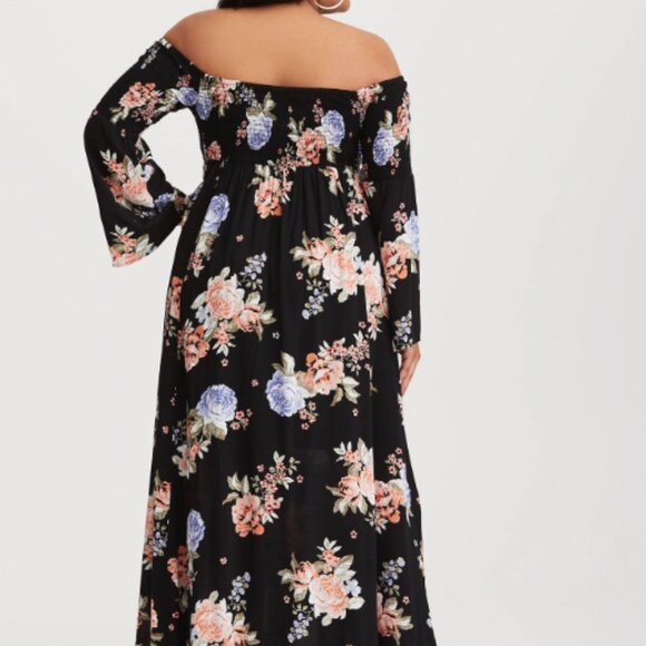 Torrid Smocked Maxi Dress - Picture 4 of 4